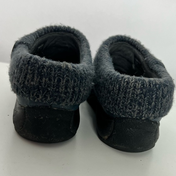 Womens Vintage Dansko Shoes Blue Sweater cuff button Sz 37 - Picture 5 of 8